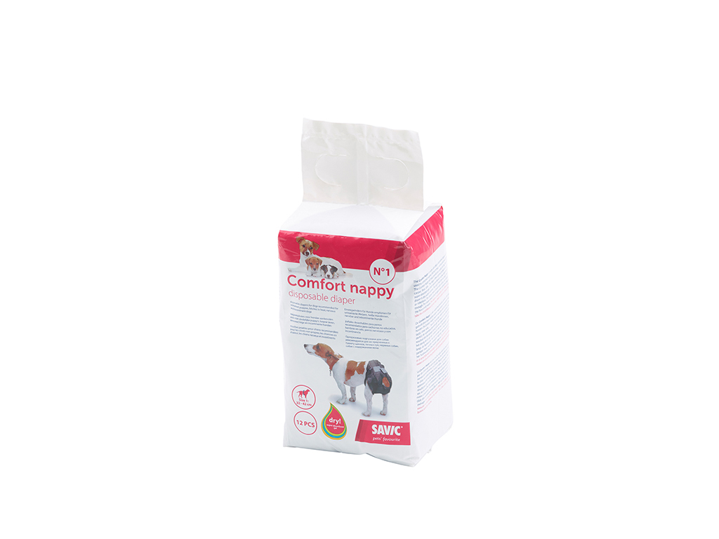 COMFORT NAPPY DOG DIAPERS