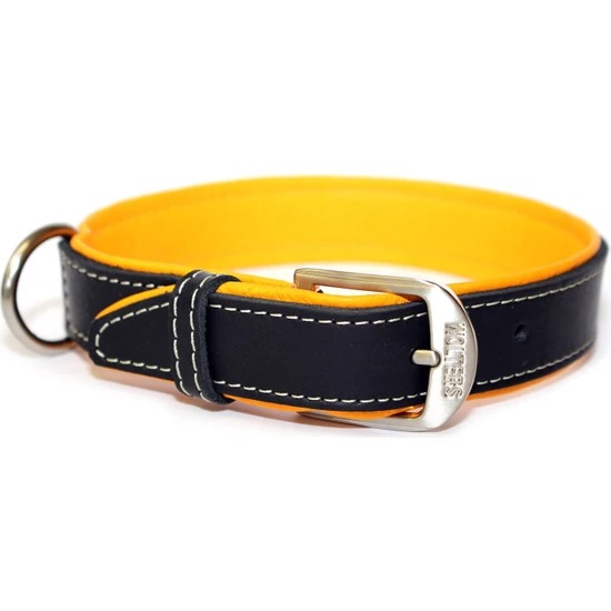  Wolters Leather Collar Terranova Flat 40Cm X 20Mm SıyahTuruncu